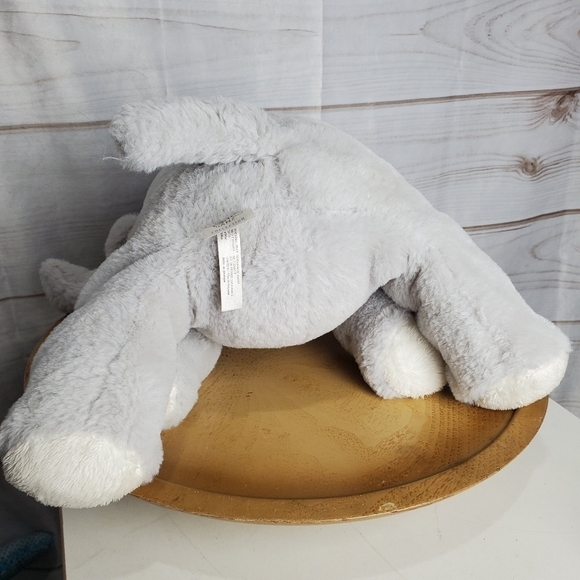 Baby Ganz Collection Super Soft Cozy Gray Elephant Stuffed Animal Plush 13" - Picture 8 of 11